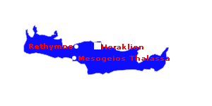Karte Kreta