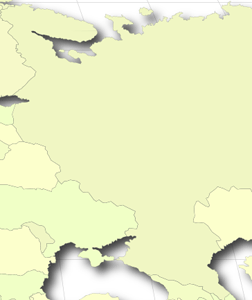 Karte von Russland