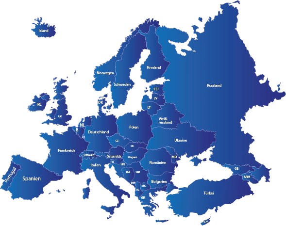 Finde Hotels und Unterk&uuml;nfte in Europa
